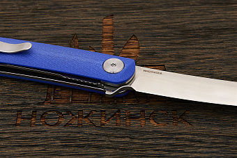 Складной нож WIN+ Kogatana S, сталь D2, рукоять G10 синий