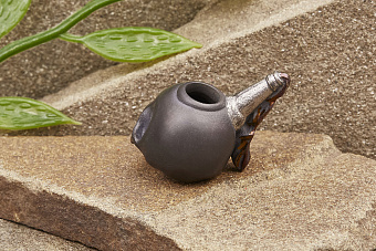 Бусина на темляк «Лаки MLTV» синие глаза