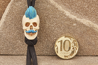 Бусина на темляк «Хипстер» синий