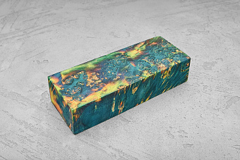 Кап клёна стабилизированный трехцветный Т56