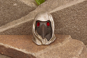 Бусина на темляк «Чумной доктор» Т2