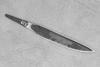 Клинок для ножа 142мм, модель "Якут" из стали ШХ15