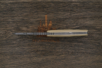 Нож тактический Нож с Котом Листопад, клинок 100мм, сталь Х12МФ