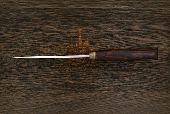 Финский нож Сергея Никитина, сталь JM390A, рукоять ironwood