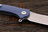 Нож складной CJRB Talla, клинок 90мм, сталь D2, рукоять G10 серо-синий - фото №4
