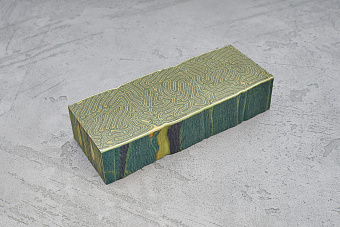 Авторская микарта, блок 135х50х28мм T084