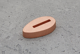 Больстер из меди 8мм, 40x22мм