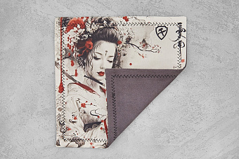 Хэнк EDC платок Ponomarev Forge Гейша с трубкой, 23×23см