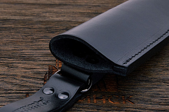 Ножны погружные финского типа, для ножей с клинком до 130x40мм, черные