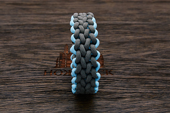 Браслет "Protector" gray/blue fluor, размер L