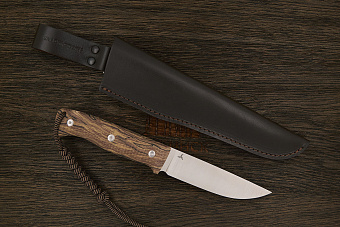 Нож туристический Ножинск-PRO Бушкрафт, клинок 115мм, сталь Elmax, рукоять микарта