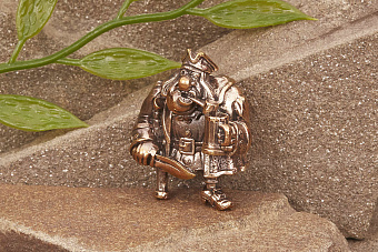 Бусина на темляк Пират от мастерской Крымская бронза