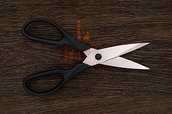 Кухонные ножницы Victorinox 200мм черные