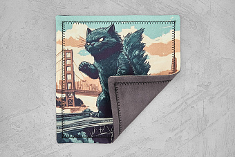 Хэнк EDC платок Ponomarev Forge Котзила 2.0, 23×23см