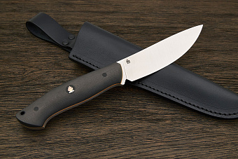 Нож разделочный UralEDC КрейсерЪ, клинок 118мм, сталь M390, рукоять карбон