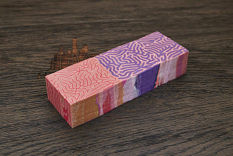 Авторская микарта, блок 140х48х30мм T051