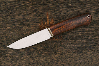 Нож туристический UralEDC Уралец-2017»(№36 из 38), клинок 126мм, дамаск ZDI-1016