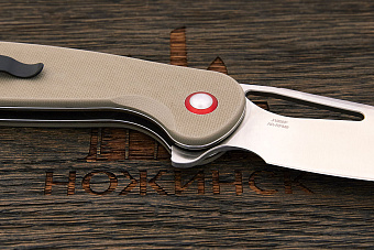 Нож складной CJRB Lago, клинок 87мм, сталь AR-RPM9, рукоять G10