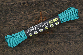 Паракорд 275 emerald green, 1 метр