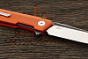 Нож складной Bestech Dundee, клинок 89мм, сталь D2, рукоять G10 оранжевый - фото №4
