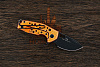 Складной нож Fox Knives Suru, сталь N690, рукоять алюминий оранжевый - фото №2