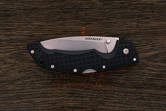 Складной нож Cold Steel Voyager large drop point, сталь AUS-10A, рукоять грайвори