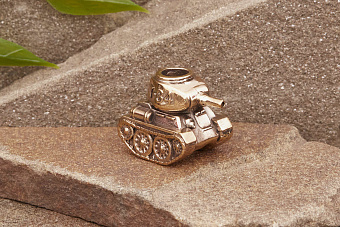 Бусина на темляк Т-34 от мастерской Крымская бронза