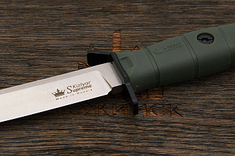 Нож тактический Kizlyar Supreme Combat, клинок 131мм, сталь AUS-10Co, рукоять кратон