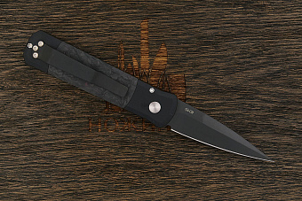 Автоматический складной нож Pro-Tech Godson, сталь 154СМ, рукоять карбон/алюминий