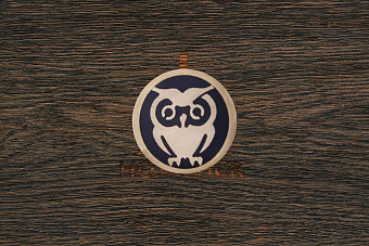 Мозаичный пин «Сова» 10,0×100 мм