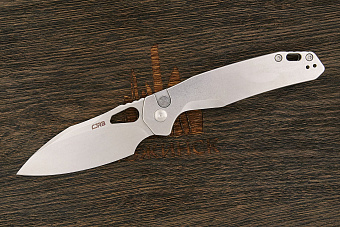 Нож складной CJRB Frack, клинок 99мм, сталь AR-RPM9, рукоять сталь