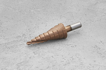 Сверло ступенчатое по металлу HSS-TiCN 4-20мм