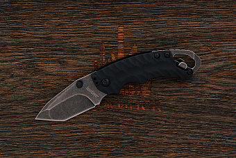 Складной нож Kershaw Shuffle II, сталь 8Cr13MoV blackwash, рукоять термопластик черный