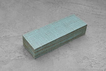 Джутовая микарта, блок 135х45х28мм Т16