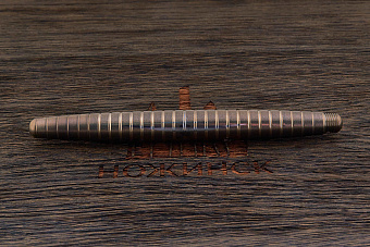 Титановая тактическая ручка Дмитрия Стрельцова «Ассасин» оксидированная темная