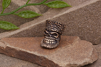 Бусина для темляка Кубанка (бронза) от мастерской Братьев Пешковых