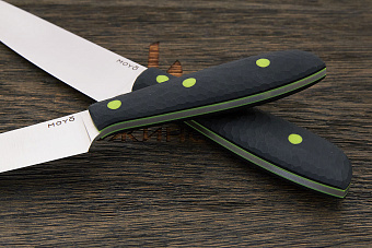 Нож кухонный MOYO Премьер универсальный 130мм, сталь N690, рукоять G10-extra