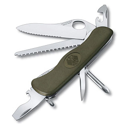Складной нож Victorinox Soldier 08 зеленый