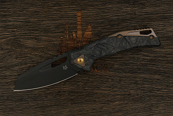 Складной нож Fox Knives Chronos, сталь Magnacut, рукоять карбон алюминий