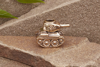 Бусина на темляк Т-34 от мастерской Крымская бронза