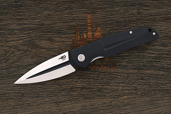 Нож складной Bestech Fin, клинок 90мм, сталь Sandvik 14C28N, рукоять G10 чёрный