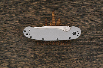 Складной нож Ontario RAT-1, сталь AUS 8, рукоять нейлон серый