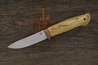 Нож туристический Мастерской Тать Харза, клинок 112мм, сталь PGK