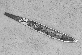 Клинок для ножа 147мм, модель "Якут" из стали ШХ15