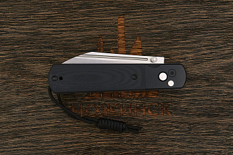 Нож складной Artisan Holm, клинок 80мм, сталь AR-RPM9, рукоять G10/сталь черный