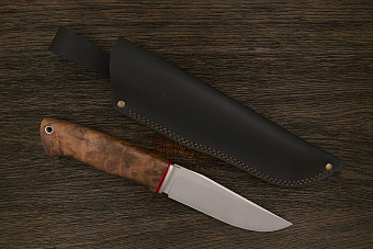 Туристический нож Мастерской Чебуркова Хантер, клинок 134мм, сталь Х12МФ