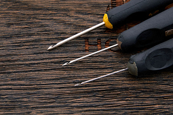 Шило сапожное с крючком d2,0 (35мм)