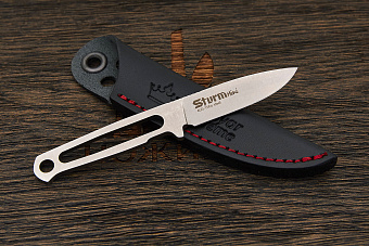 Нож EDC Kizlyar Supreme Sturm mini, клинок 50мм, сталь AUS-10Co