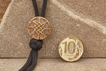 Бусина-вставка для браслета Громовик от мастерской Крымская бронза