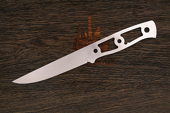 Клинок для ножа 125мм, сталь D2, модель Uk057